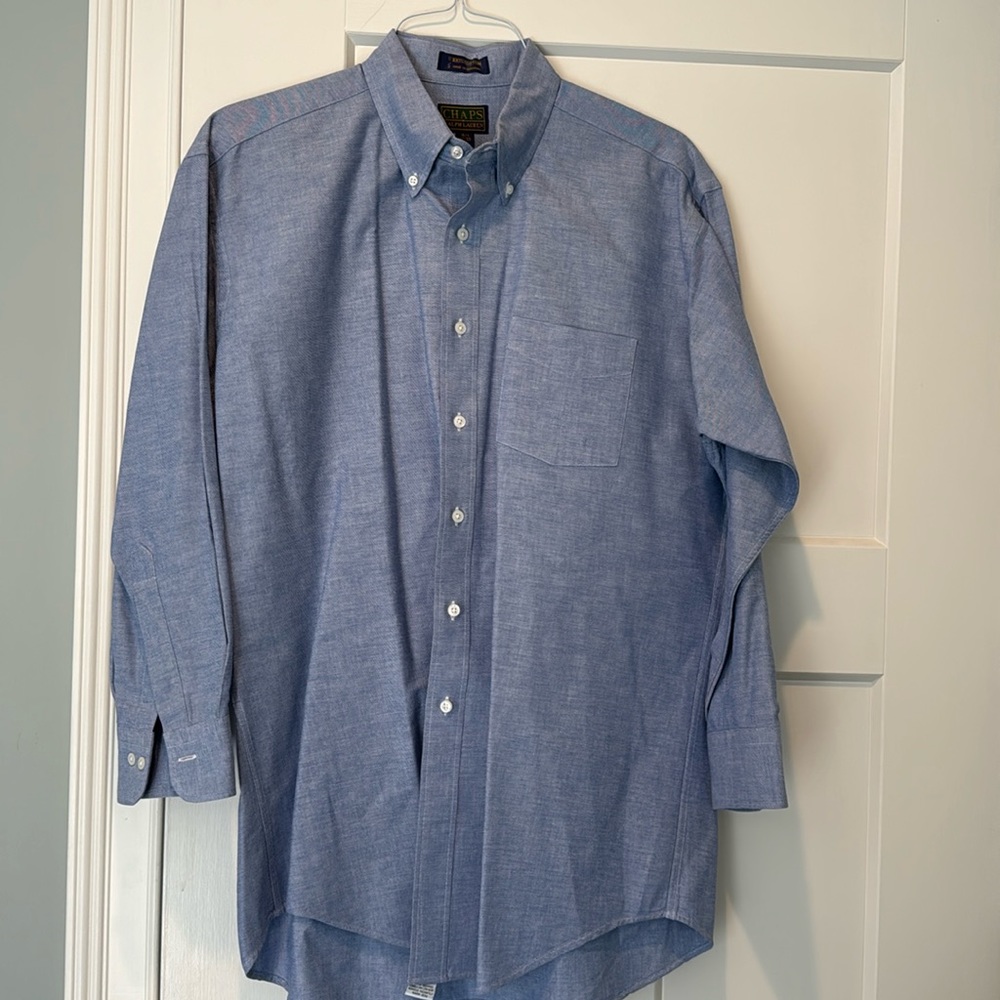 Mens Chaps Ralph Lauren long sleeve casual or dress button down